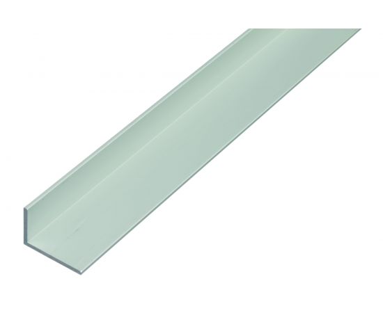 Угловой профиль GAH ALBERTS алюминиевый, серебристый, 40x10x2х2000 мм 474799 