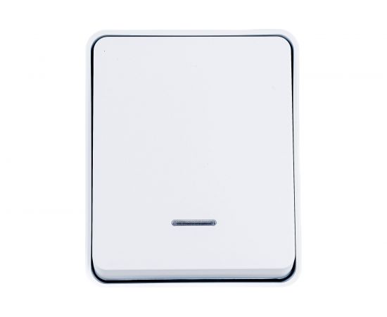 1-клавишный выключатель Schneider Electric AtlasDesign PROFI IP54 открытой установки с подсветкой 10 АХ ATN540113 