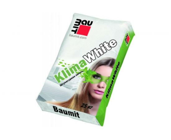 Штукатурная смесь Baumit KlimaWhite, 25 кг 4612741800793 