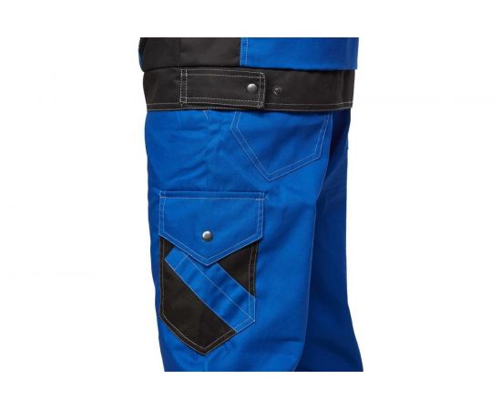 Мужской костюм ООО Комус л21-КБР васильковый/черный, р.48-50, рост 182-188 816128 – изображение 12