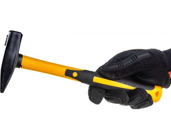 Слесарный молоток Ultima 300г, фибергласовая обрезиненная рукоятка 121011 – изображение 2