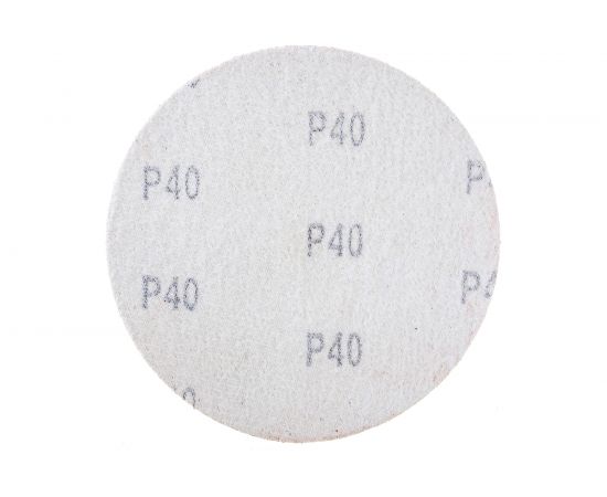 Круг абразивный шлифовальный под липучку (10 шт; 125 мм; Р40) ON 19-05-001 – изображение 2