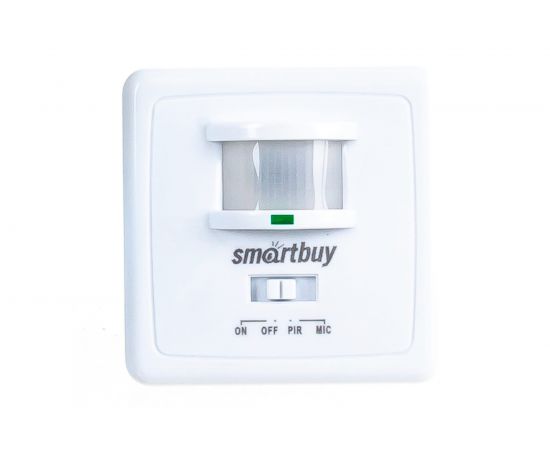 Инфракрасный датчик движения Smartbuy встраиваемый, с датчиком звука 500Вт, до 9м IP20 sbl-ms-003 – изображение 2