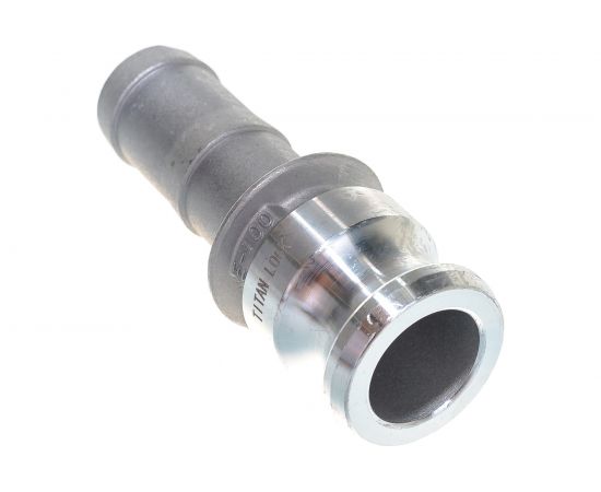 Камлок соединение типа E (1"; ниппель с хвостовиком; алюминий) TITAN LOCK TL100EAL – изображение 2
