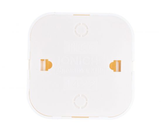 Компьютерная одноместная розетка IONICH о/у, 1А, RJ45, белая еврослот 1422 – изображение 2