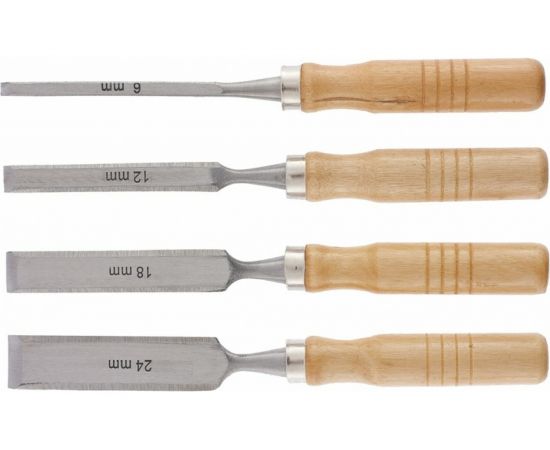 Набор плоских стамесок SPARTA 243965 – изображение 3