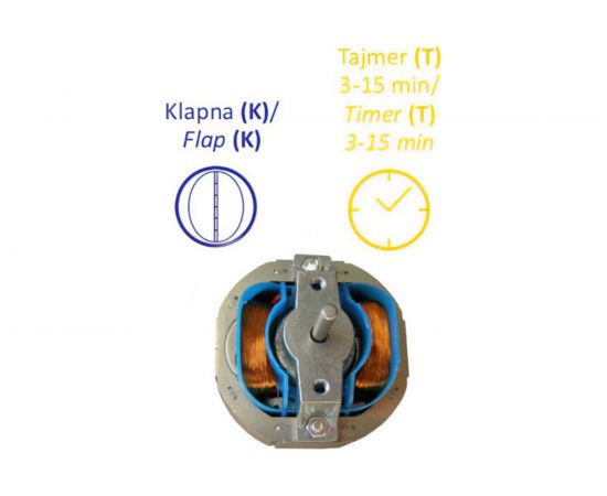 Вентилятор MTG A fi150-T таймер + клапан 31189 – изображение 3