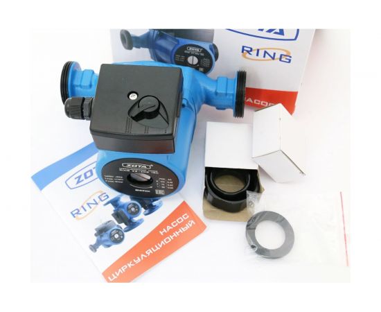 Насос ZOTA RING 25/60 S 180 с гайками 32923 ZR3630062302 – изображение 3