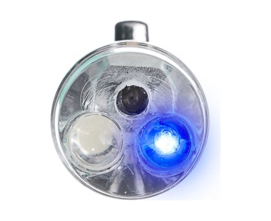 Фонарик-брелок на карабине ЧИНГИСХАН 1 LED/УФ/лазер 198-072 – изображение 4