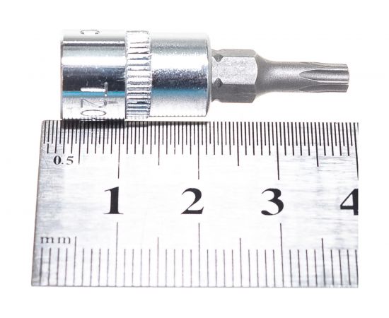 Бита-головка с отверстием 1/4” TORX T20Hх37мм JTC 23520 – изображение 4