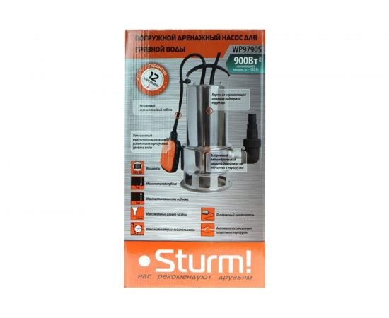 Насос для грязной воды Sturm WP9790S – изображение 4