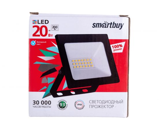 Светодиодный прожектор Smartbuy LED FL SMD -20W/6500K/IP65 SBL-FLSMD-20-65K – изображение 5