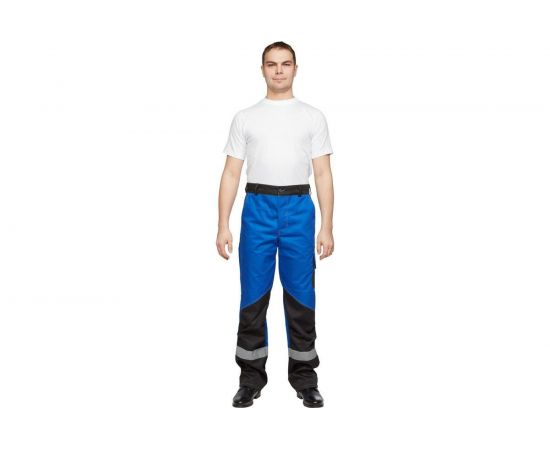 Мужской костюм ООО Комус л21-КБР васильковый/черный, р.48-50, рост 182-188 816128 – изображение 8