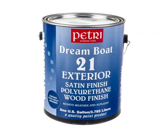 Полиуретановый лак Petri Dream Boat на водной основе полуматовый PC49001 