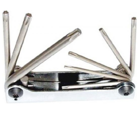 Набор угловых ключей Торкс (в ключнице) Jonnesway H07M08SF 