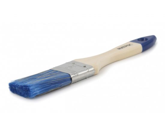 Плоская кисть для водных красок и лаков ZOLDER 38 х 11 мм, искусственная щетина, деревянная ручка 03813aqz 