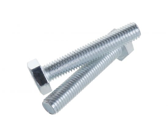 Болт с шестигранной головкой Метизный двор 10x55 DIN 933. 2 шт. 4607173906168 