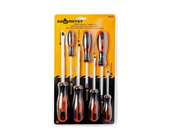 Набор отверток КВАЛИТЕТ 7 шт НО-7 6625120 