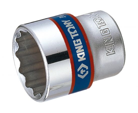 Торцевая стандартная двенадцатигранная головка 3/8, 22мм KING TONY 333022M 