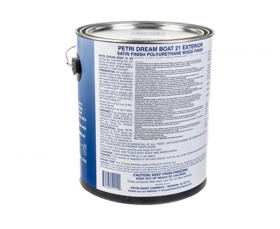 Полиуретановый лак Petri Dream Boat на водной основе полуматовый PC49001 – изображение 2