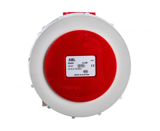 Розетка для монтажа на поверхность ABL 5Р 32А 400V, IP67 D52S35 – изображение 2