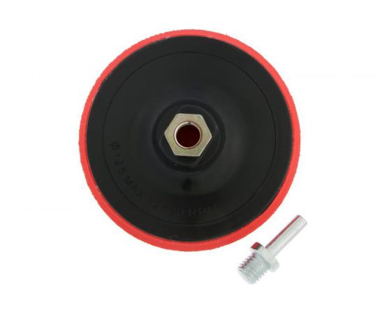 Насадка с адаптером на липучке (125 мм; М14) для дрели и УШМ TUNDRA 1124375 – изображение 2