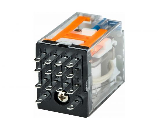 Промежуточное реле РЕЛЕОН 4 перекидных контакта 6А 24В DC RP434902405 – изображение 2