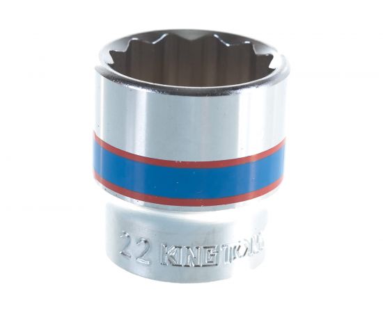 Торцевая стандартная двенадцатигранная головка 3/8, 22мм KING TONY 333022M – изображение 2