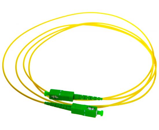 Соединительный волоконно-оптический шнур NIKOMAX желтый, 2м NMF-PC1S2C2-SCA-SCA-002 – изображение 3