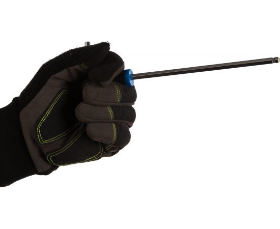 Т-образный 6-гранный ключ с шаром и прорезиненной рукояткой ROCKFORCE H6x150мм, RF-76506G – изображение 3