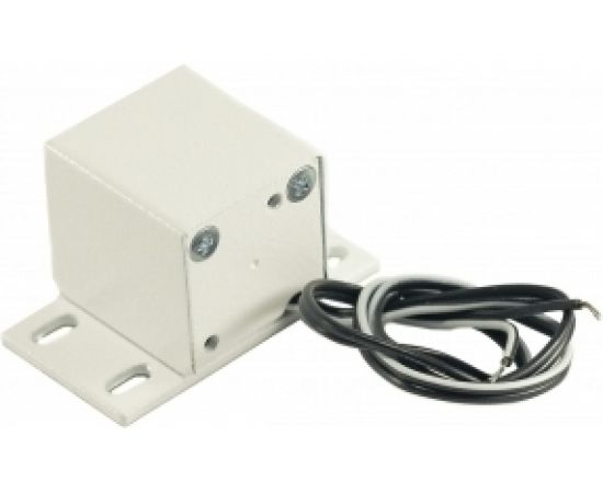 Накладной замок Promix миниатюрный, универсальный, мебельный, 300 кг, 12 В, 100 мА SM102.10 белый (Шериф-2 лайт (НЗ-Б)) – изображение 4