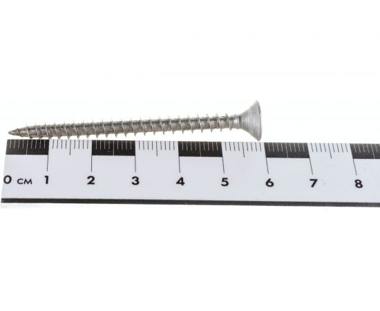 Универсальный шуруп ЕВРОПАРТНЕР с пот. гол. 5х60 нержав. сталь 4 шт. G2 5060 1 – изображение 4