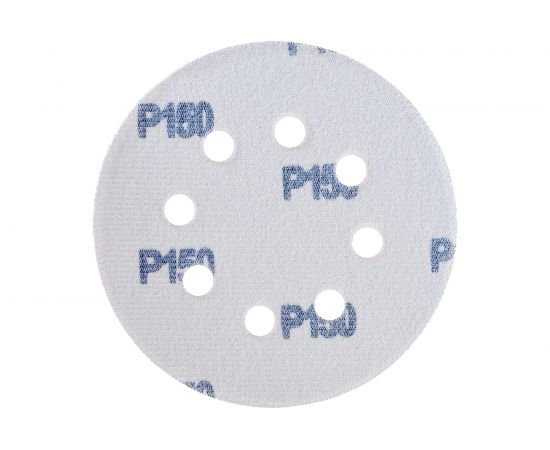 Круг шлифовальный (5 шт; 125 мм; 8 отверстий; P 150) ПРАКТИКА 919-099 – изображение 4