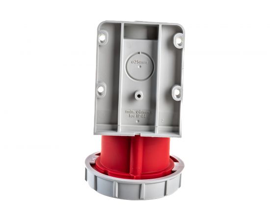 Розетка для монтажа на поверхность ABL 5Р 32А 400V, IP67 D52S35 – изображение 4