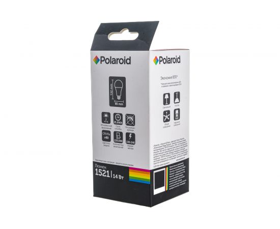 Светодиодная лампа Polaroid 220V A65 14W 4000K E27 1521lm PL-A65140274 – изображение 4