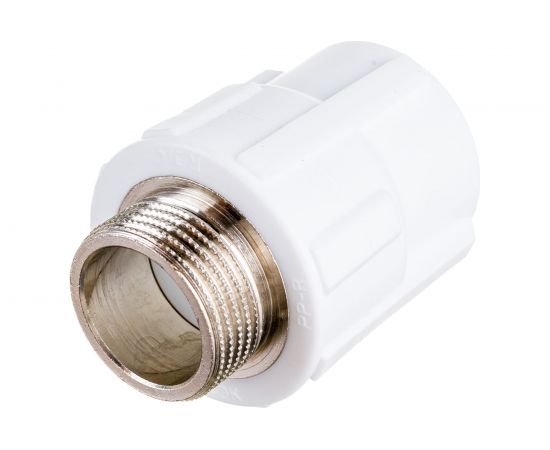 Комбинированная муфта Политэк наруж. резьба ПП 25х3/4 9000002534 – изображение 4