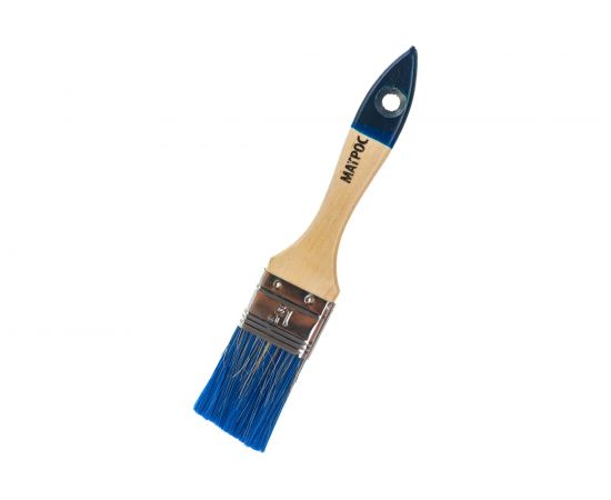 Плоская кисть для водных красок и лаков ZOLDER 38 х 11 мм, искусственная щетина, деревянная ручка 03813aqz – изображение 4