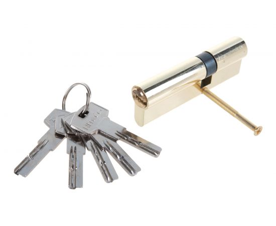 Цилиндровый механизм НОРА-М ЕСО Z ЛП-90 55-35 латунь 16564 – изображение 4