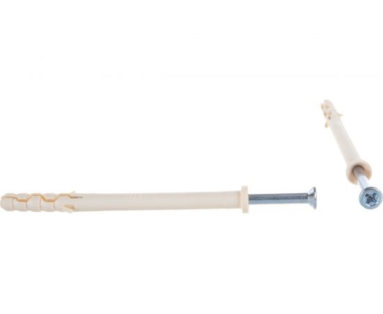 Дюбель-гвоздь с цилиндрической манжетой ЕВРОПАРТНЕР нейлон. PDG LK 6х80, 30 шт. 1 0699 8 – изображение 5