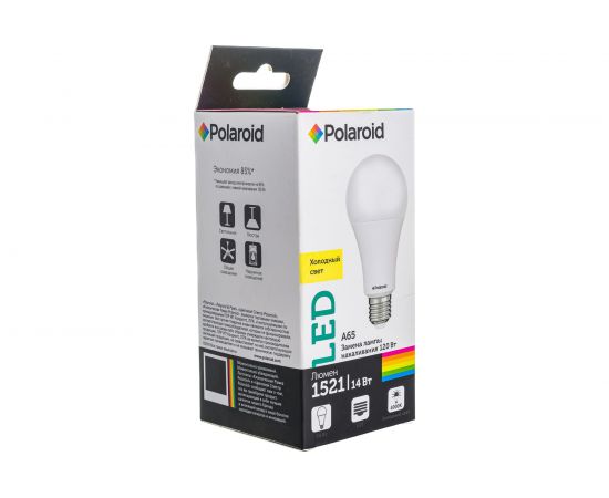 Светодиодная лампа Polaroid 220V A65 14W 4000K E27 1521lm PL-A65140274 – изображение 5