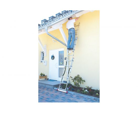 Трехсекционная алюминиевая лестница 3х6 Krause Corda 013361 – изображение 5