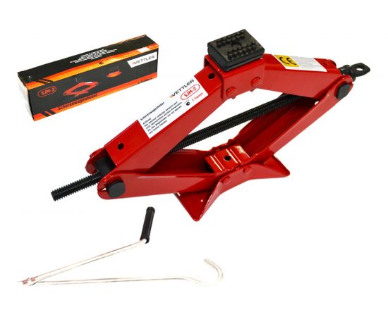 Ромбический домкрат с резиновой прокладкой VETTLER 2,0т SJM2 