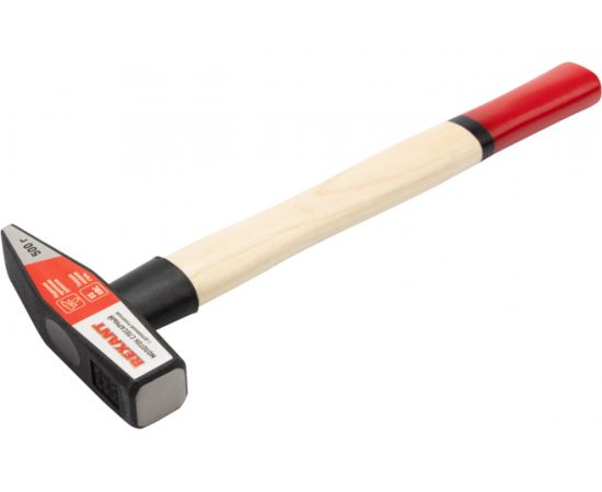 Слесарный молоток REXANT с деревянной рукояткой, 500 г 12-8105 