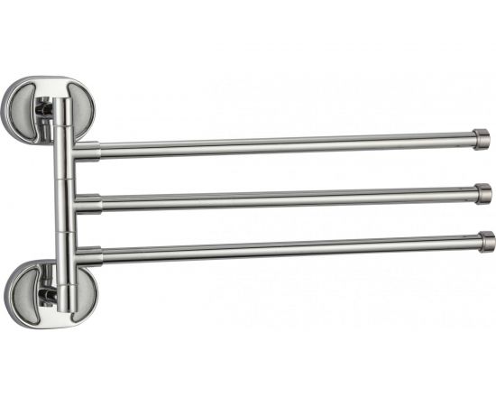 Поворотный держатель для полотенец Savol тройной, хром S-008603 23247 
