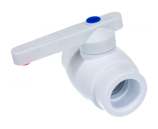 Кран шаровой RTP полнопроходной, D32 мм 27611 