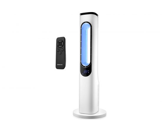 Колонный вентилятор BRAYER, LED дисплей, ионизация, пульт, таймер, сенсорная панель, подсветка, 50Вт BR4950 