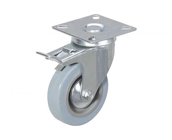 Аппаратное колесо поворотное с тормозом SCgb 93 (75 мм; 50 кг) А5 1000070 