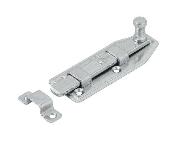 Прямая защелка VORMANN 100х35х1,2 мм, оцинкованная 00102 100 Z 