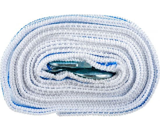 Буксировочный ленточный трос с крюками в пакете АВТОСТОП 10000 кг, 6м AB-10K 