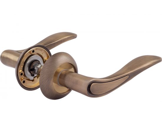 Дверная ручка НОРА-М 105А AL ст.бронза 15914 